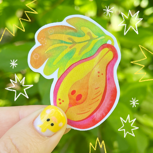Sticker "Sunny Pear Pop"